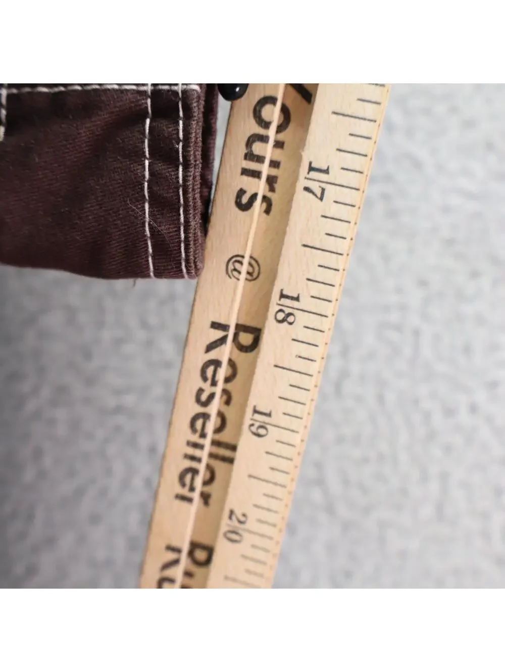 True Religion Brand Jeans Men sz 32 Baggy Cargo Pant Bracken